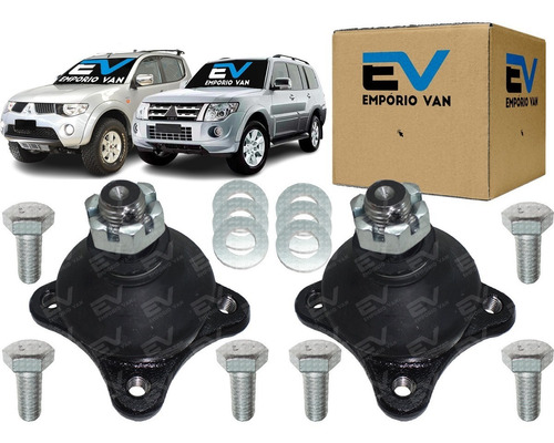 Par Pivo Superior Suspensao L200 Triton Pajero Full