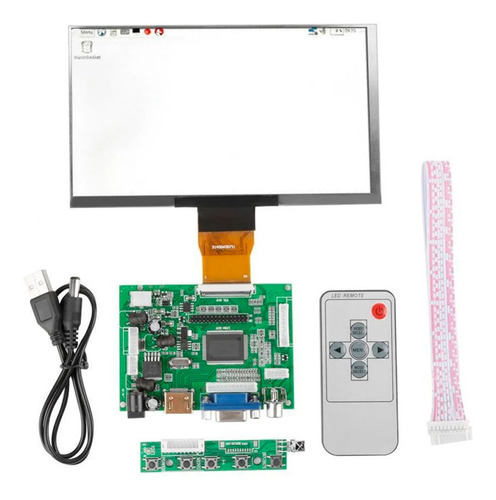 Pantalla 7 Lcd 1024×600 Para Raspberry Pi