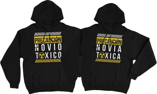 Sudaderas Novios Toxicos Duo Pareja