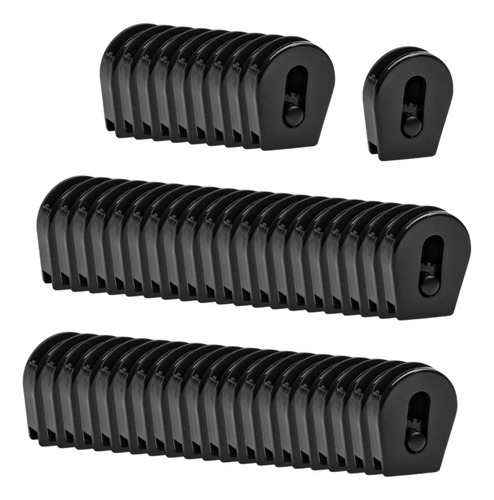50x Bungee E Collar Cangas Cierras Ajustes Correa Pequeño
