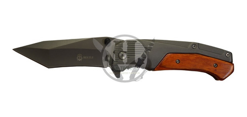 Navaja Tactica Beetle Tanto Asistida Nf5682 Madera Clip