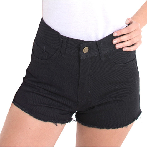 Short Jean, Mom, Tiro Alto Y Medio, No Elastizado