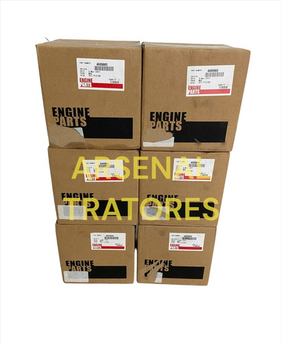 4089865 Jg 6 Pistoes/aneis/pino Motor Cummins Qsm11 3103752