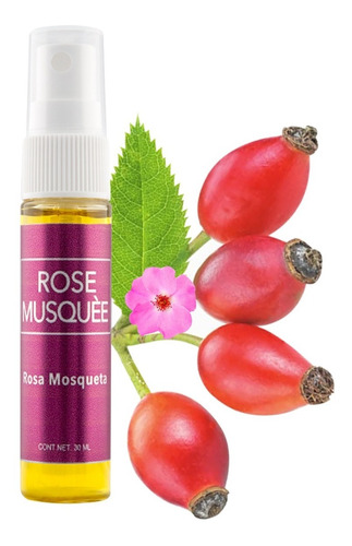 Aceite Facial De Rosa Mosqueta Con Vitamina C 30ml Prettan