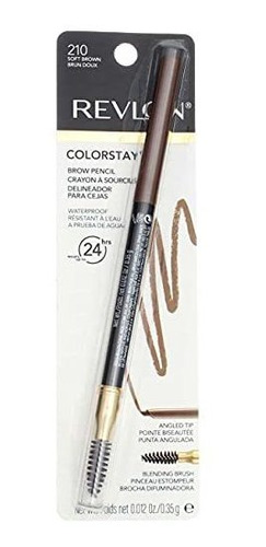 Delineadores Para Cejas - Revlon Colorstay Brow Pencil, 210 