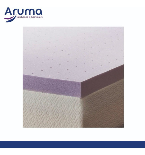 Pillow Top Desmontable Hypersoft Para Colchones 80x190x7
