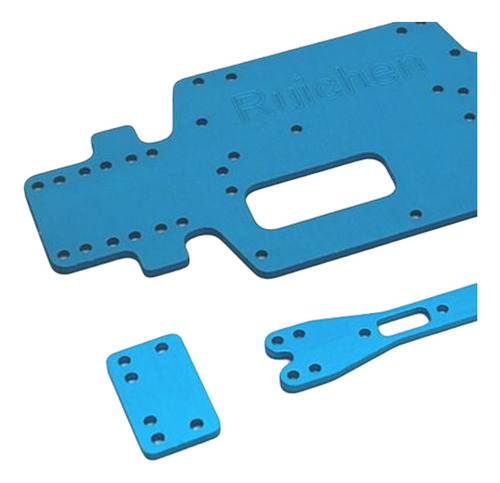 Piezas De Repuesto De Tablero De De Metal Para Wltoys Azul