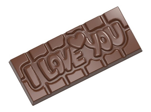 Molde Para Chocolate I Love You 12009cw Chocolate World