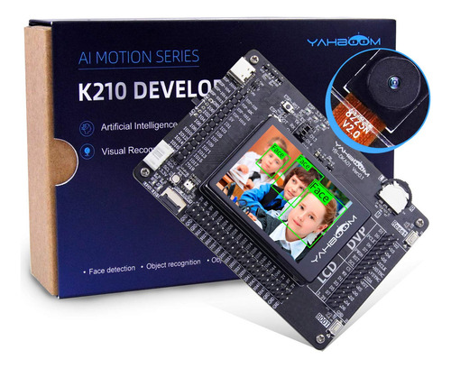 Cámara Reconocimiento Facial Ai Vision Con Kit K210 Risc-v