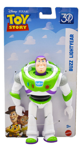 Disney Toy Story 30 Aniversario Buzz Lightyear 18cm Mattel