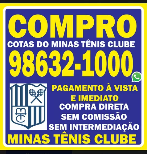 Cota do Minas Tênis Clube – Compra e Venda de Cota do Minas Tênis Clube