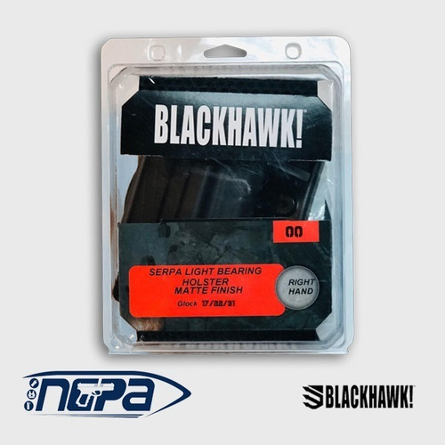 Imagen 1 de 2 de Glock 17/22/31 Funda Mano Derecha Porta Arma | Blackhawk