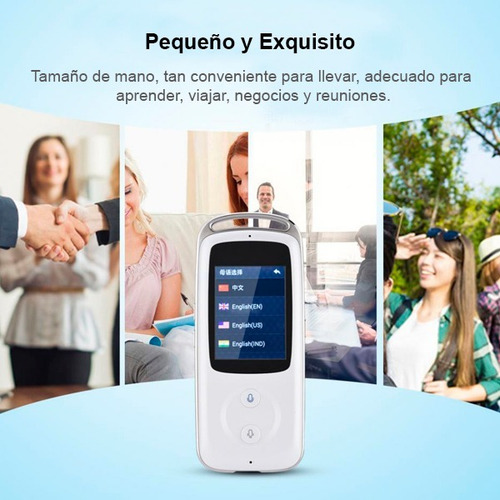 Traductor Smart Tiempo Real 18 Idiomas Android iPhone Nuevo
