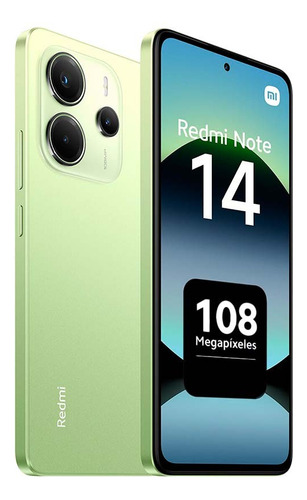 Celular Xiaomi Redmi Note 14 8gb Ram 256gb Disco Negro, Azul