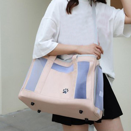 Bolsa Para Gatos Bolsas De Un Solo Hombro Con Rosado