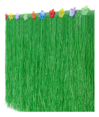 Falda De Mesa De Hierba Portátil Simple Para Verde S