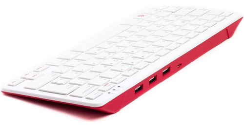 Teclado Raspberry Pi Y Hub Usb (diseño De Ee. Uu.)