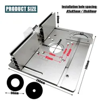 Comprar Placa De Inserción Para Mesa De Enrutador Para Carpintería