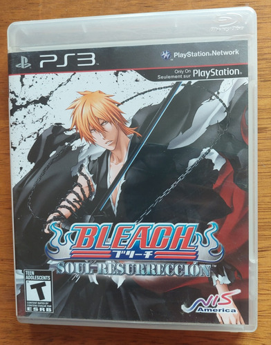 Bleach Soul Resurreccion Ps3 Juego Playstation 3