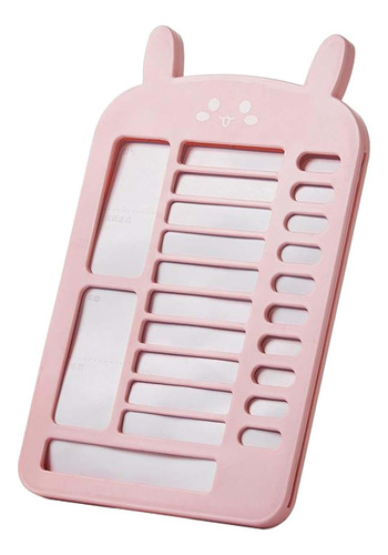 Tabla De Tareas Para Niños, Tablero De Lista De Rosa