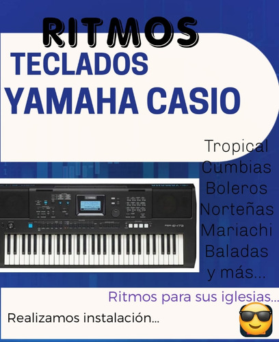 Ritmos Para Teclados Yamaha Y Casio