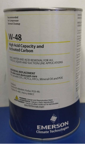 Filtro Piedra Anti-acido/anti-ollin/secador W-48h Emerson