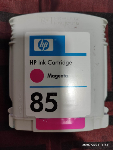 Cartucho De Tinta Hp 85 Magenta C9426a Lleno Nuevo Caracas 