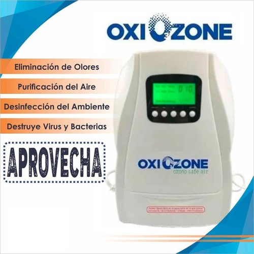 Ozonificador Y Purificador  De Ambiente