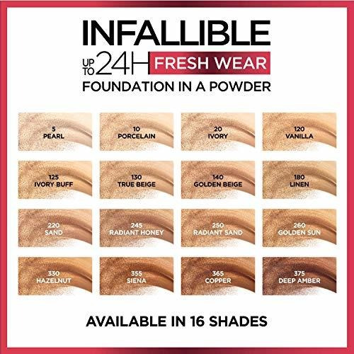 Base Loreal Paris Infallible Fresh Wear Powder Up