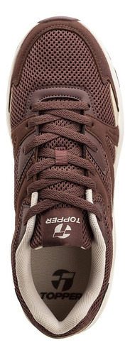 Zapatilla Topper Akrom Choco Fud / Beige Oyster