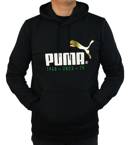 Puma No.1 Logo Celebration Hoodie Fl 676021 01 Black Men's