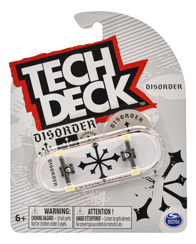 Tech Deck Bla Bac Photo Series Disorder Blanca Spin Master