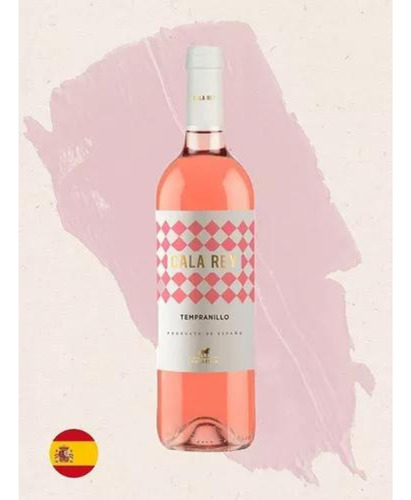 Vinho Espanhol Rose Fincafella Cala Rey Tempranillo 750ml