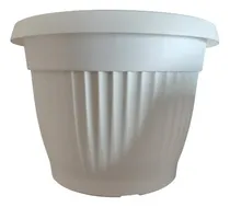 Comprar Maceta Plastico Matri Modelo Denise N 20 Color Blanco
