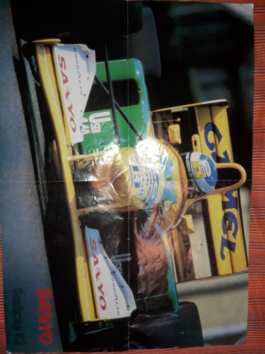 Poster Formula 1 Camel Benetton Ford 1992