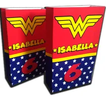Comprar Bolsitas Golosineras Mujer Maravilla X 50 Personalizadas