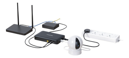 Mini Nobreak Dc Ups 30w 8000mah Kp1 Pro 4 Portas Dc 1 Usb