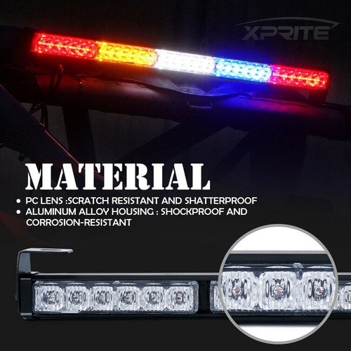 Imagen 3 de 8 de Barra De Luz Led 30 Pulgadas, Trasera Rzr Can Am X3 Polaris