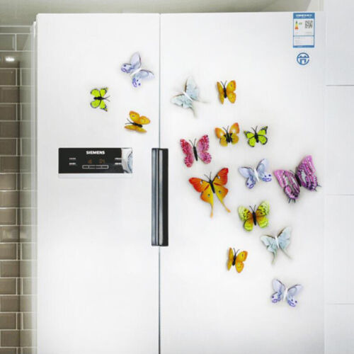 12x 3d Butterfly Wall Sticker Removable Decals Kids Nurs Nna