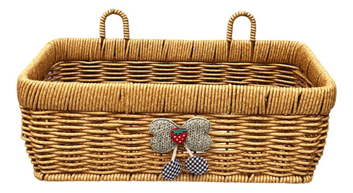 Cesta De Almacenamiento Colgante Imitación De 28x13x16cm