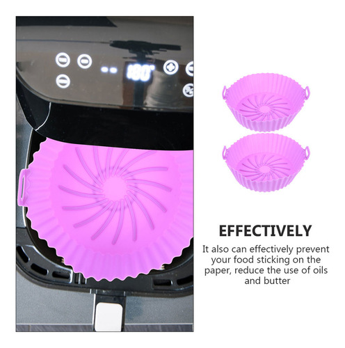 A Almohadilla Redonda Para Freidora Airfryer, 2 Unidades