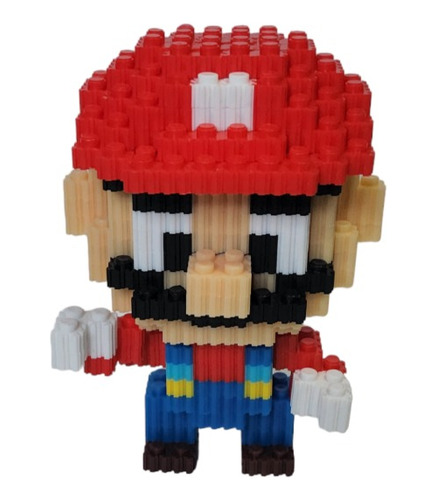 Mini Bloques Super Mario Bross De Construcción Para Armar