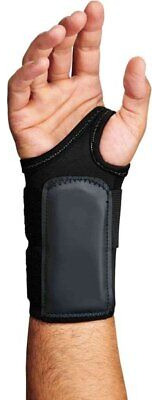 Proflex By Ergodyne 4010 Wrist Support, Left, L, Black Aad