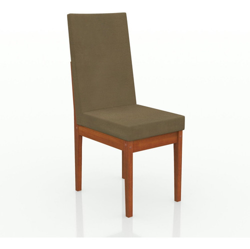 Conjunto Sala De Jantar 6 Lugares Com Mesa E Cadeira Em