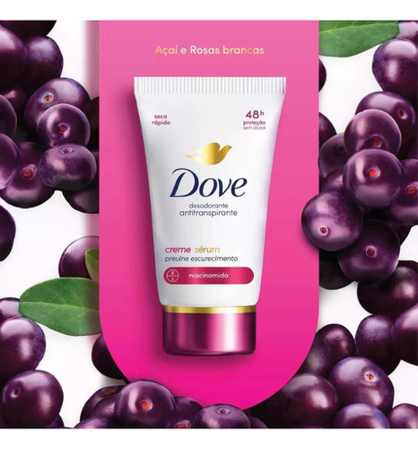 Desodorante Antitranspirante Dove Niacinamida Creme 50g C/6