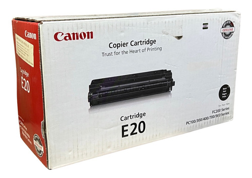 Toner Original Canon Pc 300 / 320negro E20