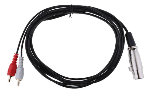 B Cable De Sonido Xlr A Rca Y Splitter Cable 3