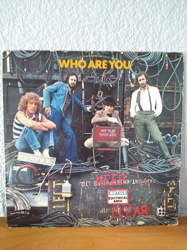 The Who - Who Are You Vinilo Lp Mexicano (Usado)