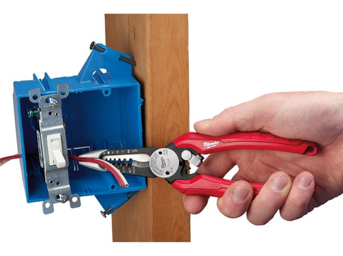 Pinza Pelacable Combinada 6 En 1 Milwaukee 48-22-3079