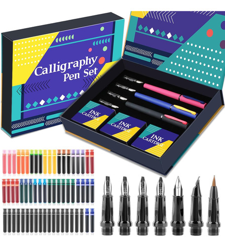 Juego De Bolígrafos De Caligrafía, Plumas Estilográficas De